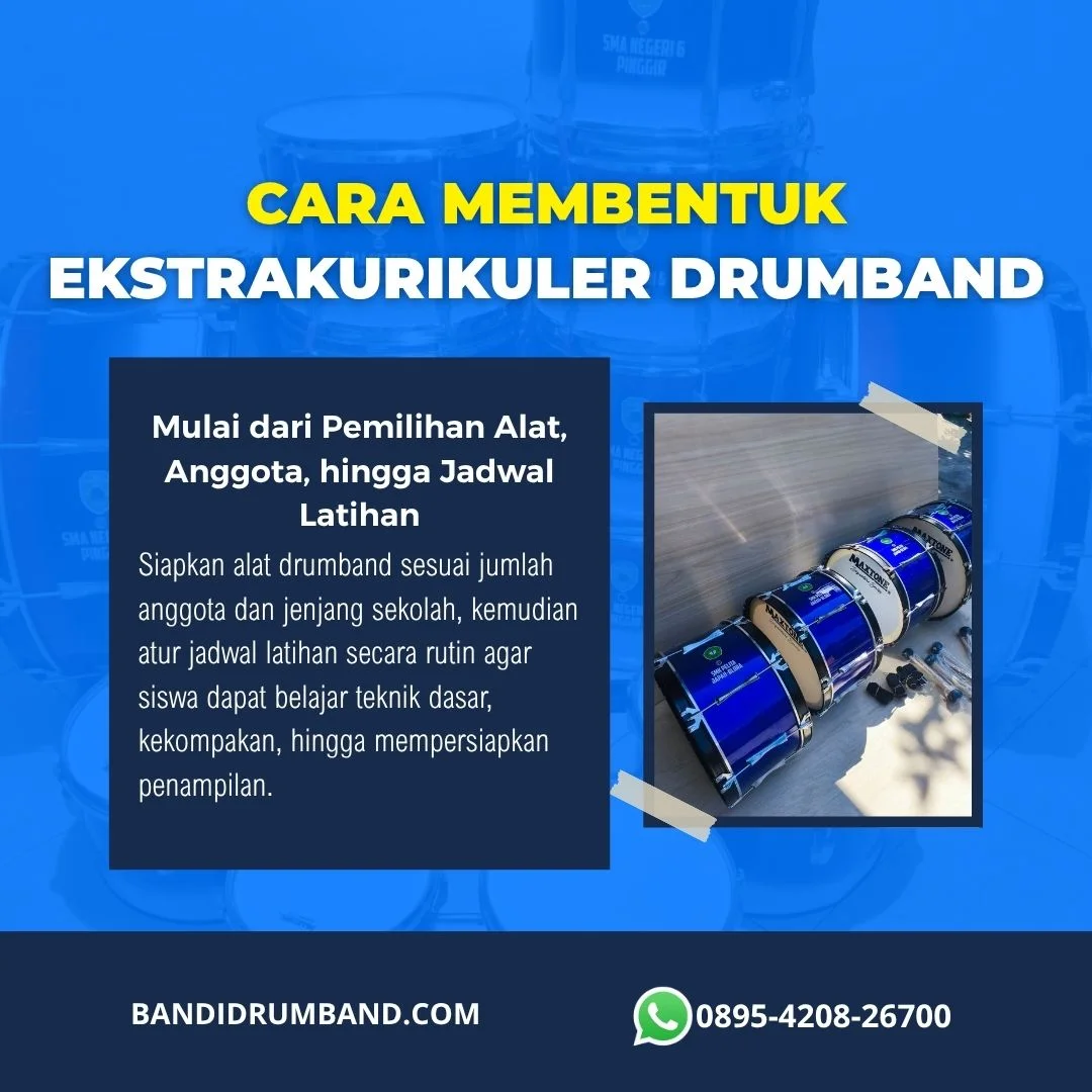 Cara Membentuk Ekstrakurikuler Drumband dari Nol Panduan Lengkap untuk Sekolah-1
