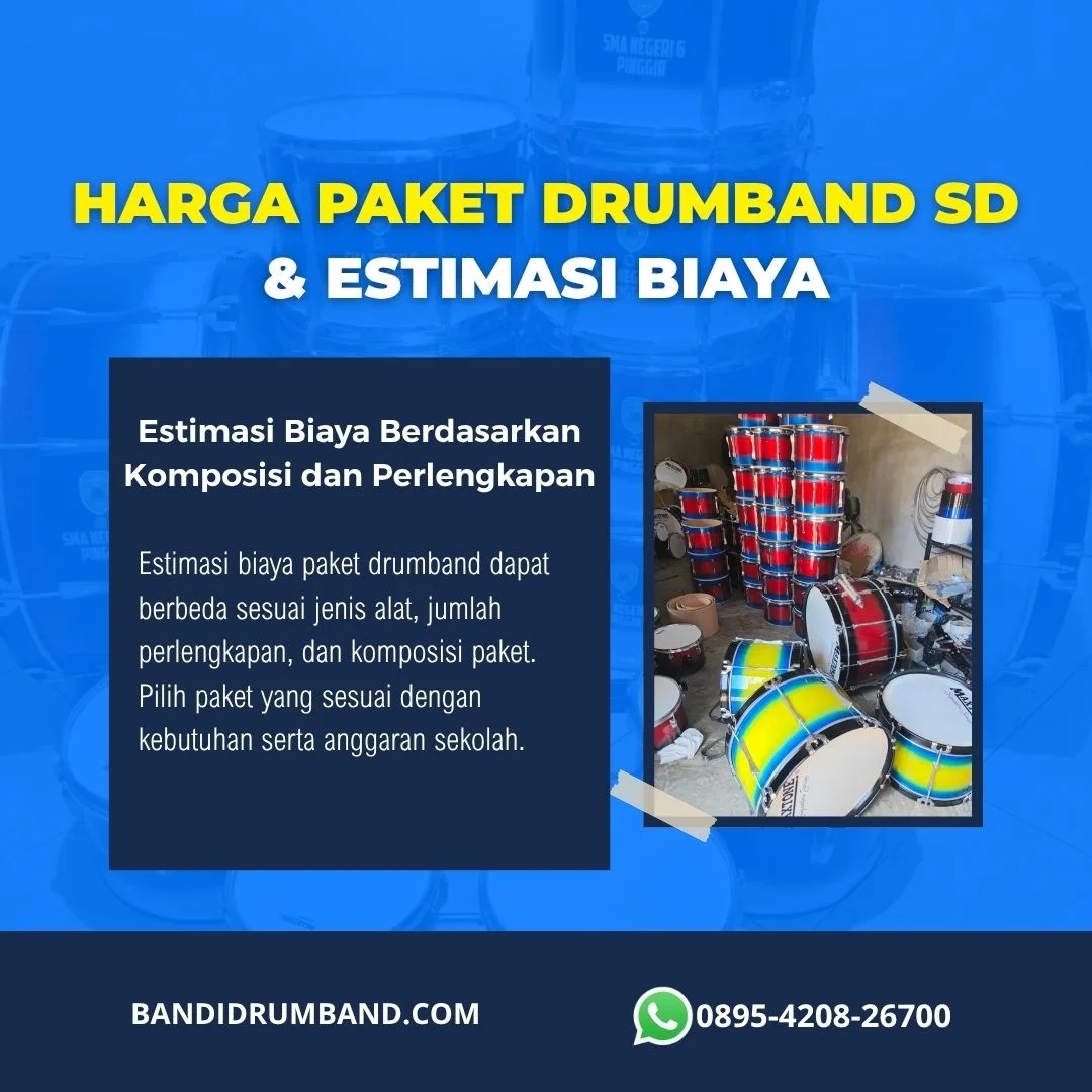 Harga Drumband SD Paket, Estimasi Biaya, dan Panduan Memilih yang Tepat