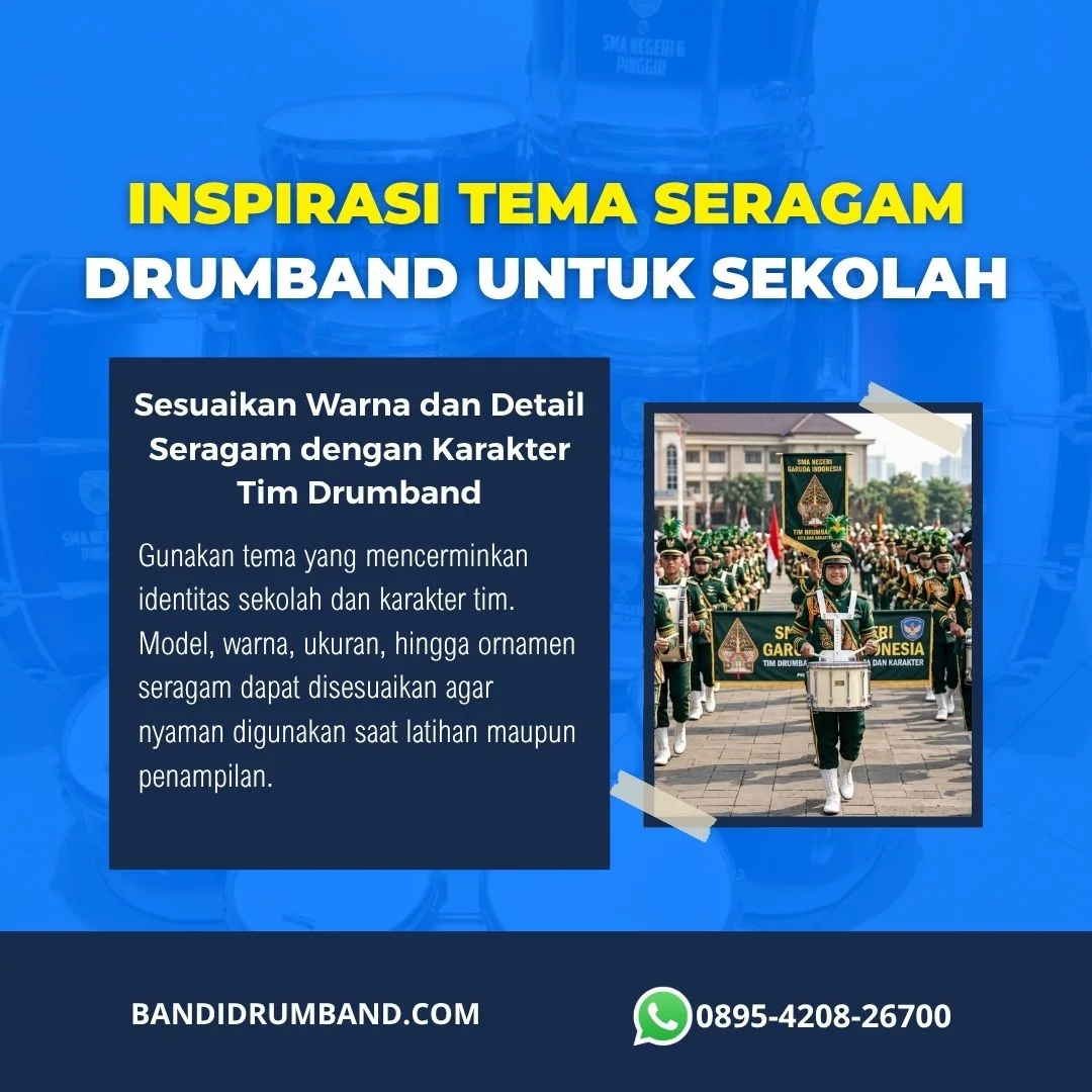 Tema Seragam Drumband Inspirasi Desain dan Panduan Memilih yang Tepat-1